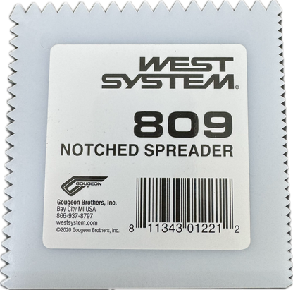 809 NOTCHED SPREADER