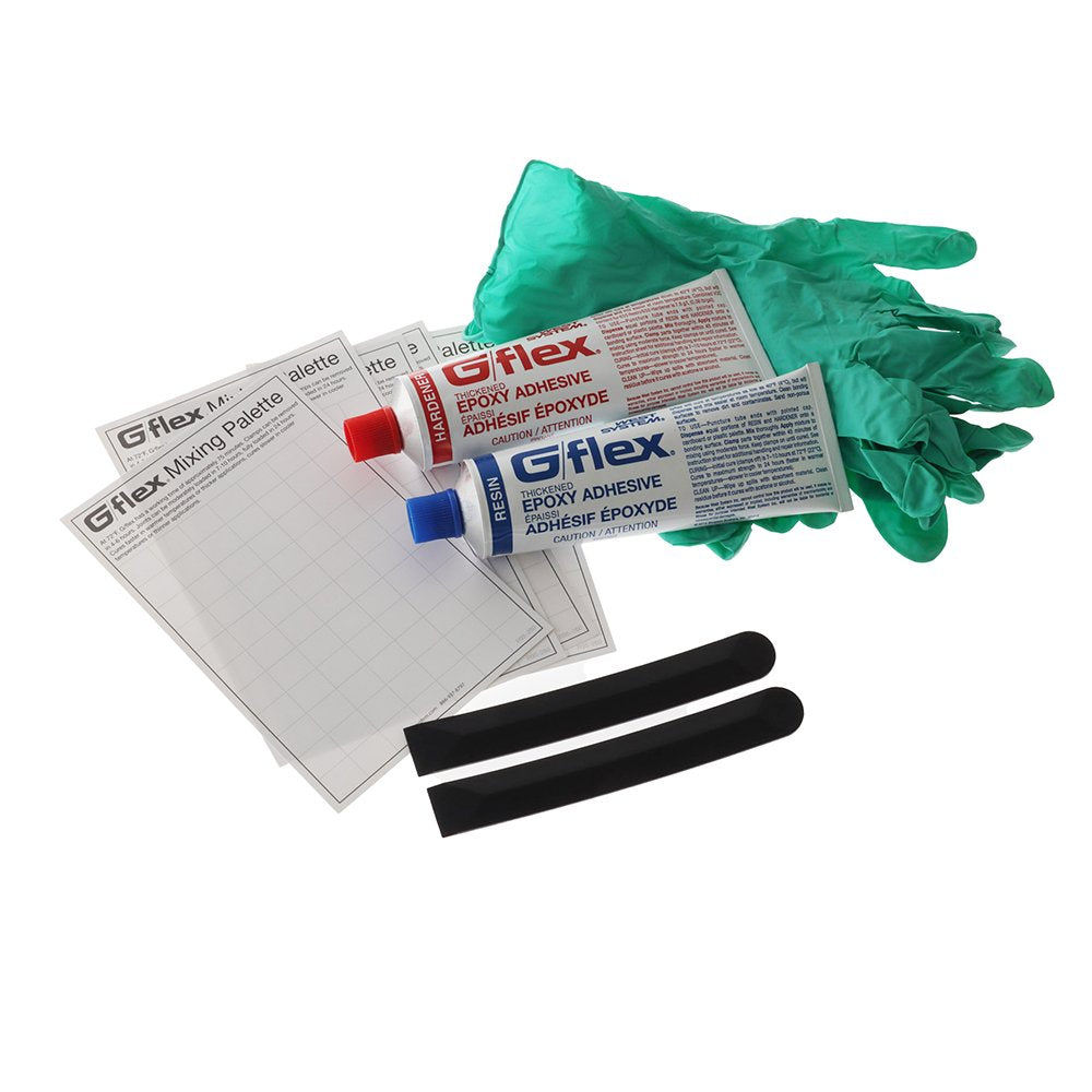 G/FLEX THICK EPOXY ADHESIVE PLASTIC BOAT REPAIR KIT