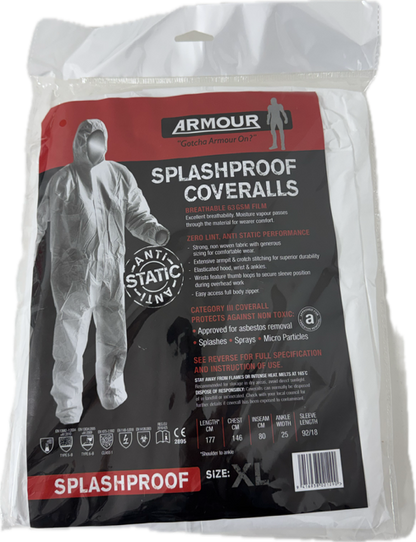 DISPOSABLE COVERALLS (PAPER SUIT)