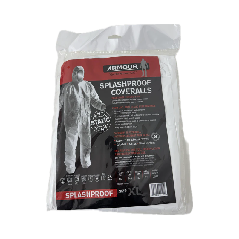 DISPOSABLE COVERALLS (PAPER SUIT)