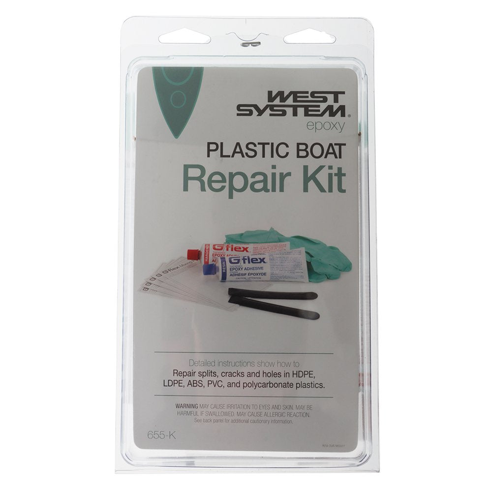 G/FLEX THICK EPOXY ADHESIVE PLASTIC BOAT REPAIR KIT